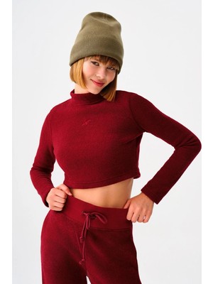 Loft Lf 2038227 W Bll Bordo Kadın Bluz LF2038227
