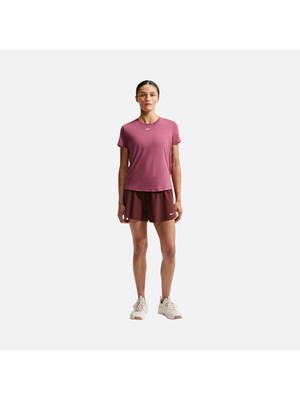 Nike W Nk One Classıc Df Ss Top Pembe Kadın T-Shirt FN2798-654