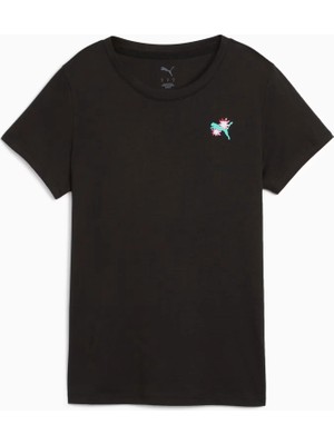Puma Graphıcs Traın Concept Tee W Siyah Kadın T-Shirt 52655951