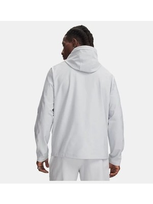 Under Armour Ua Unstoppable Woven Jacket Gri Erkek Ceket 6014621-014