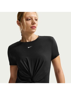 Nike W Nk One Classıc Twst Ss Siyah Kadın T-Shirt HJ1054-013