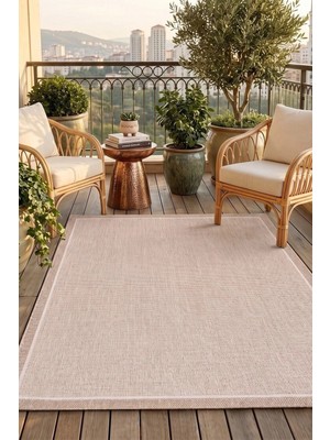 Hoom Rugs Siena 3701 Krem Sade Modern Sisal Halı