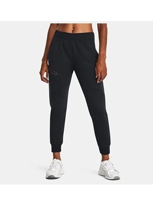 Under Armour Unstoppable Flc Jogger Siyah Kadın Eşofman Alt 1379846-001