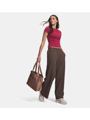 Under Armour Motion Wide Leg Pant Kahverengi Kadın Eşofman Alt 6015169-200