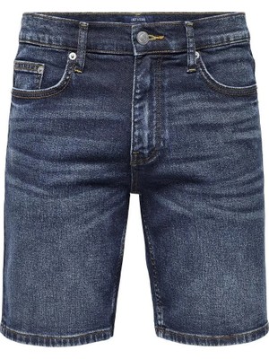 Only & Sons Only&sons Onsweft Dbd 7626 Pım Dnm Shorts Vd Lacivert Erkek Şort 22027626