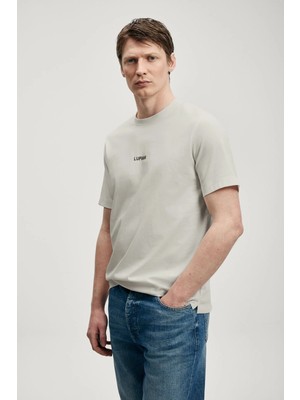 Lufian Marcus Gri Erkek T-Shirt 111020322
