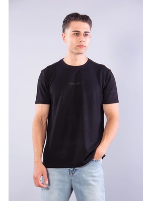 Mckanzie 8337 Sıfır Yaka Fitilli Modal T-Shirt