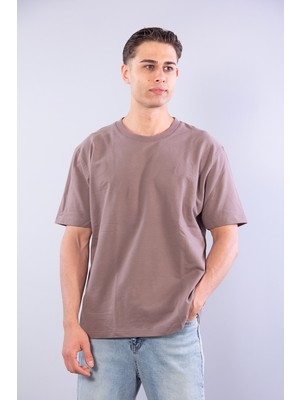 Mckanzie 5930 Fırçalı Iki Iplik O Yaka T-Shirt