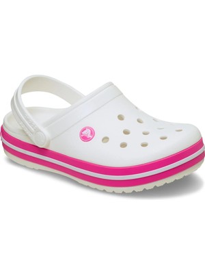 Crocs Crocband Clog K Beyaz Kız Çocuk Terlik 207006_6WU