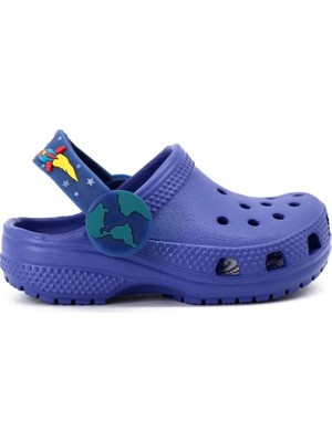 Crocs C Imagination Lightsbkstrpcgt Mor Erkek Çocuk Terlik 211892_4WH