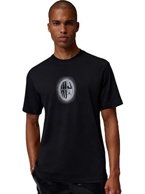 Nike M J Df Sprt Gfx Ss Crew 3 Siyah Erkek T-Shirt IM7813-010