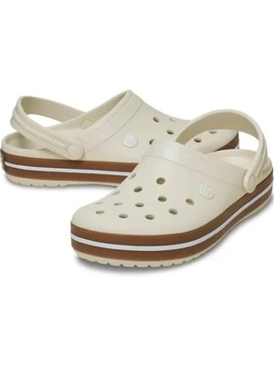 Crocs Crocband Gum Clog Bej Unisex Terlik 212756_2MD