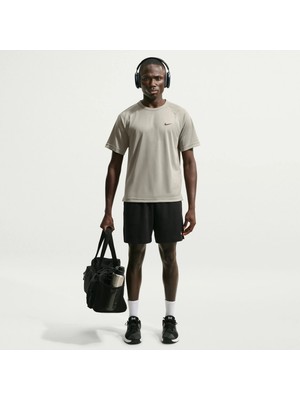 Nike M Nk Df Flex Ss Top Gri Erkek T-Shirt IF2136-320