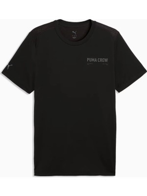 Puma M Cloudspun Branded Tee Siyah Erkek T-Shirt 52852401
