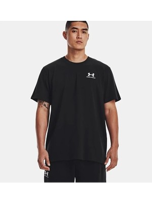 Under Armour Ua M Logo Emb Heavyweıght Ss Siyah Erkek T-Shirt 1373997-001