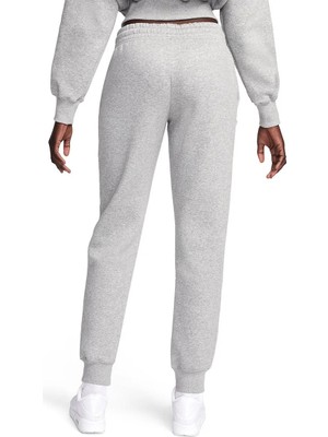 Nike W Nsw Phnx Flc Mr Pant Std Gri Kadın Eşofman Alt FZ7626-063