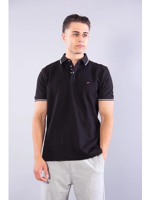 Mckanzie 8269 Polo Yaka Çıtçıtlı Interlok T-Shirt