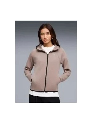 Puma Evostrıpe Full-Zip Hoodie Dk Bej Kadın Sweatshirt 69189888
