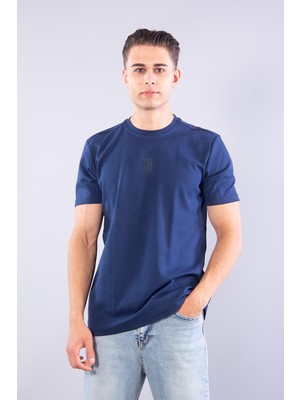 Mckanzie 8376 O Yaka Interlok Netsun Enjeksiyon Baskılı T-Shirt
