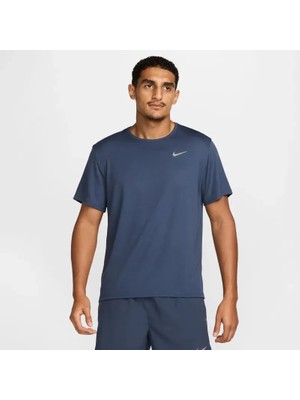 Nike M Nk Df Uv Mıler Ss Saks Erkek T-Shirt DV9315-437