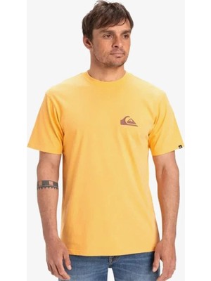 Quiksilver Ev Mını Logo Ss Sarı Erkek T-Shirt EQYZT08042-NGR0