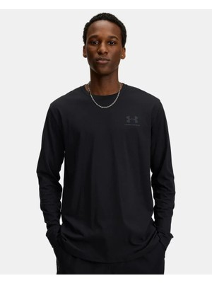 Under Armour Ua Sportstyle Left Chest Ls Siyah Erkek T-Shirt 1329585-002