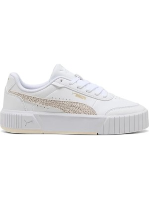 Puma Carina Mia Topcat Beyaz Kadın Günlük Spor Ayakkabı 40606402