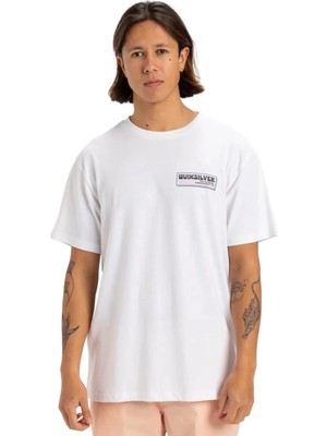 Quiksilver Palm Square Ss Beyaz Erkek T-Shirt EQYZT08095-908