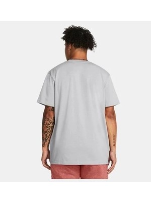 Under Armour Ua Hw Armour Label Ss Gri Erkek T-Shirt 1382831-011