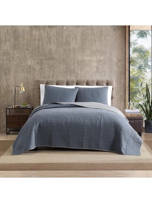 Store Ikiz Yorgan Seti, Çift Taraflı Yatak Takımı, Hafif Ev Dekoru, Gizli Göl Mavisi, Ikiz Boy
