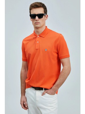 Lufian Laon Turuncu Erkek T-Shirt 111040230