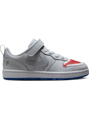 Nike Nike Court Borough Low (Ps) Gri Erkek Çocuk Günlük Spor Ayakkabı IO1663-001