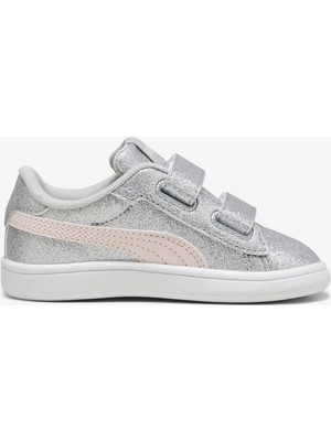 Puma Pumasmash 3.0 Glit Glam V In Gri Kız Çocuk Günlük Spor Ayakkabı 39468802