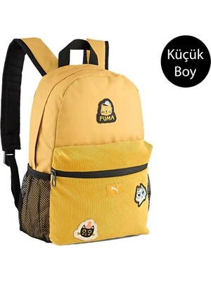 Puma Essentıals Small Backpack Sarı Kız Çocuk Spor Çanta 09175501