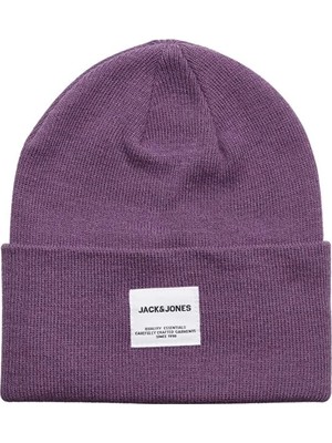 Jack & Jones Jack&jones Jaclong Knıt Beanıe Noos Mor Erkek Bere 12150627