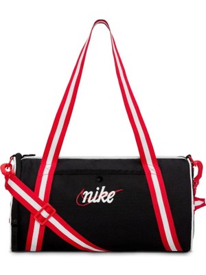 Nike Nk Herıtage Duff - Retro Siyah Unisex Spor Çanta DR6261-015