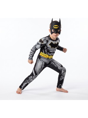 Urban Trend Store Çocuk Batman Kaslı Kostümü – Maske Hediyeli Kostüm Seti