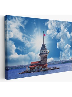 Cepahir Kız Kulesi Manzarası Duvar TABLOSU-6515