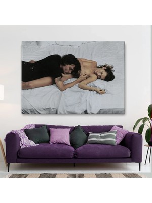 Cepahir Johnny Depp ve Kate Moss Duvar TABLOSU-6524