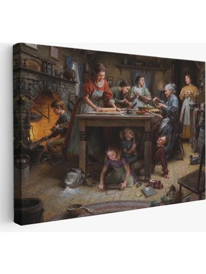 Cepahir Aile Gelenekleri Tablosu - Morgan Weistling's Painting Family TRADITIONS-6528