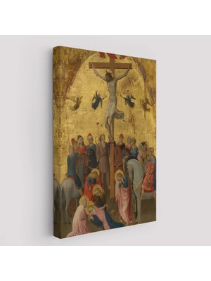 Cepahir Fra Angelico Çarmıha Geriliş Tablosu, Çaucifixion Jesus Christ -6396