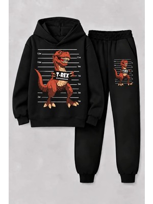 Vodexa Kapşonlu Çocuk Sweatshirt ve Eşofman Takımı – Kışlık Alt Üst Takım