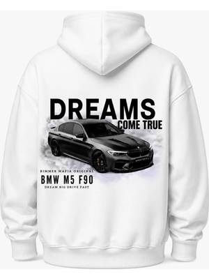 Vodexa Ünisex Yetişkin Kapüşonlu Sweatshirt Baskılı 3 Iplik Şardonlu Sweatshirt