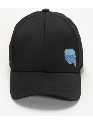 Karl Lagerfeld Men's Baseball Cap Black