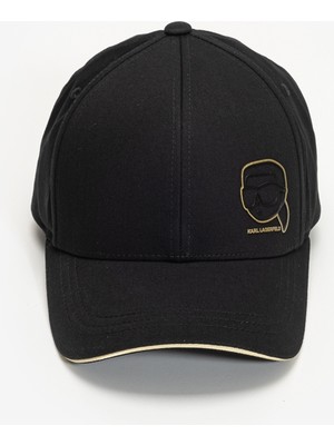 Karl Lagerfeld Men's Baseball Cap Black