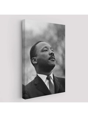 Cepahir Martin Luther King Dekoratif Kanvas Duvar TABLOSU-6374