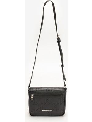 Karl Lagerfeld Men's Messenger Bag Black