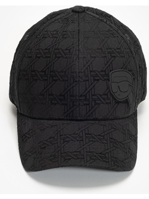Karl Lagerfeld Men's Baseball Cap Black