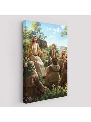 Cepahir Isa Mesih Havarilerine Ders Veriyor, Hristiyan Hediye Tablosu Jesus Christ -6382