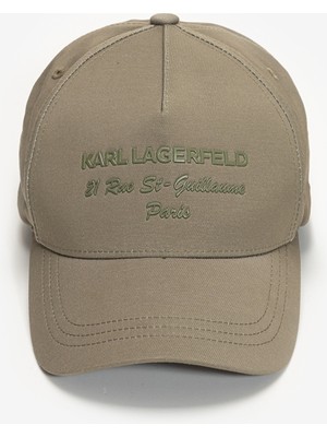 Karl Lagerfeld Men's Baseball Cap Green